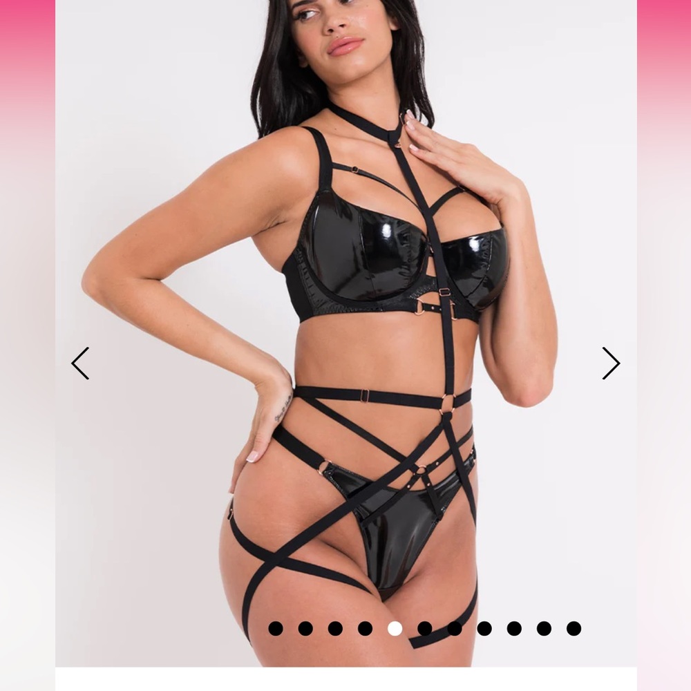Lingerie Harness One Size (Rules of Distraction Curvy Kate)